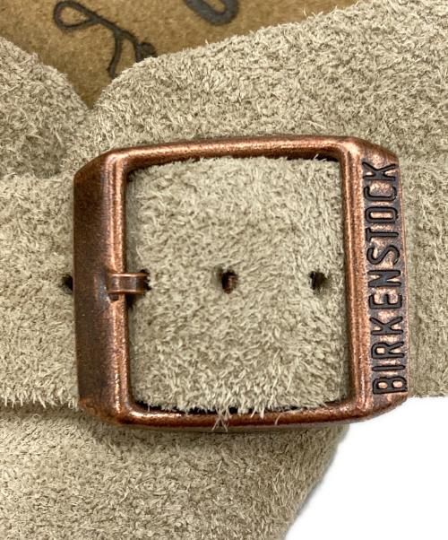 BIRKENSTOCK（ビルケンシュトック）BIRKENSTOCK (ビルケンシュトック) Boston スウェードサンダル ベージュ サイズ:26cmの古着・服飾アイテム