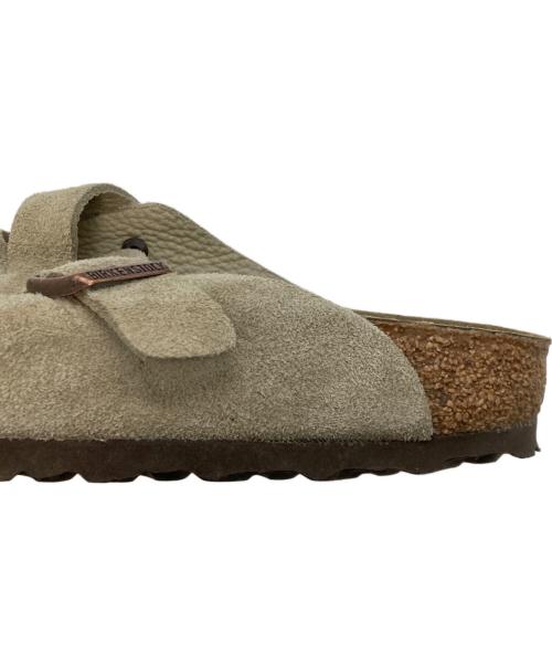 BIRKENSTOCK（ビルケンシュトック）BIRKENSTOCK (ビルケンシュトック) Boston スウェードサンダル ベージュ サイズ:26cmの古着・服飾アイテム
