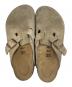 中古・古着 BIRKENSTOCK (ビルケンシュトック) Boston スウェードサンダル ベージュ サイズ:26cm：13000円