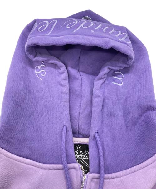 unknown（アンノーン）Unknown (アンノーン) ジップパーカー パープル サイズ:Ｍの古着・服飾アイテム