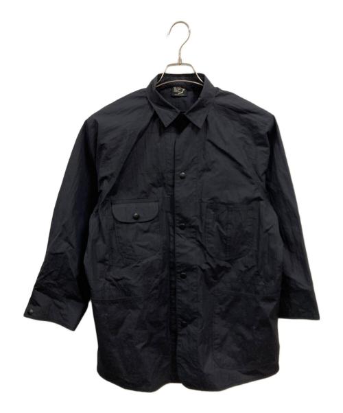orSlow（オアスロウ）orSlow (オアスロウ) ナイロンシャツジャケット ブラック サイズ:XSの古着・服飾アイテム