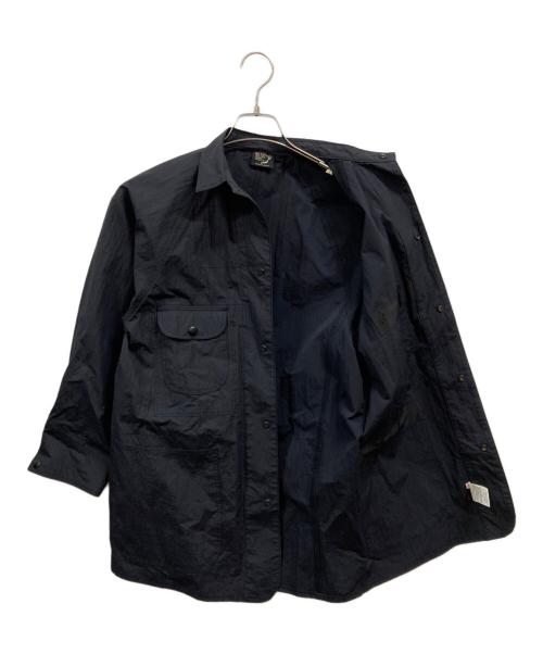 orSlow（オアスロウ）orSlow (オアスロウ) ナイロンシャツジャケット ブラック サイズ:XSの古着・服飾アイテム