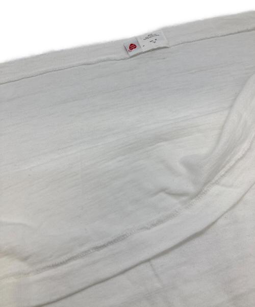 HUMAN MADE（ヒューマンメイド）HUMAN MADE (ヒューマンメイド) ハートサークルロゴTシャツ ホワイト サイズ:XLの古着・服飾アイテム