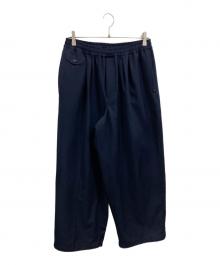 DAIWA PIER39（ダイワ ピア39）の古着「TECH WIDE EASY 2P TROUSERS」｜ネイビー