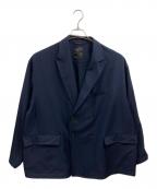 DAIWA PIER39ダイワ ピア39）の古着「TECH DOUBLE-BREASTEDテーラードジャケット」｜ネイビー