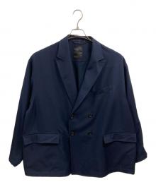 DAIWA PIER39（ダイワ ピア39）の古着「TECH DOUBLE-BREASTEDテーラードジャケット」｜ネイビー
