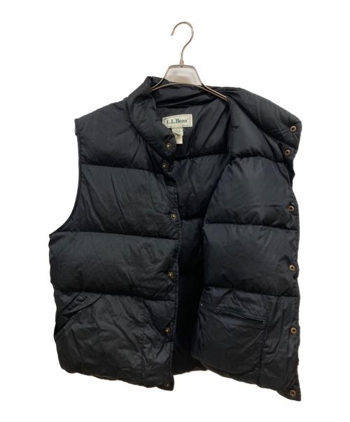 L.L.Bean（エルエルビーン）L.L.Bean (エルエルビーン) ダウンベスト ブラック サイズ:Ⅼの古着・服飾アイテム