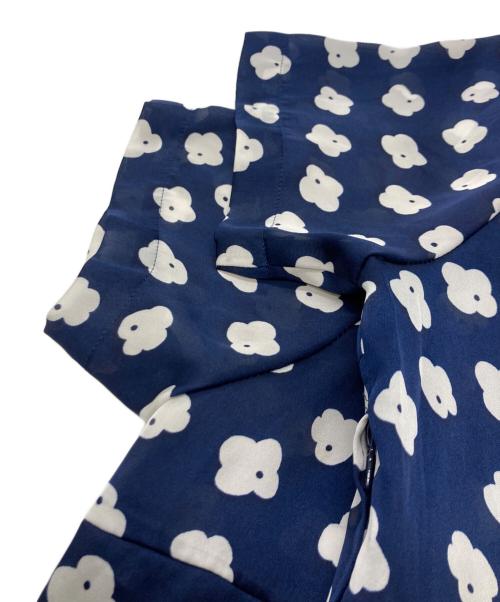 COMME des GARCONS COMME des GARCONS（コムデギャルソン コムデギャルソン）COMME des GARCONS COMME des GARCONS (コムデギャルソン コムデギャルソン) 総柄ワンピース ネイビー サイズ:Mの古着・服飾アイテム