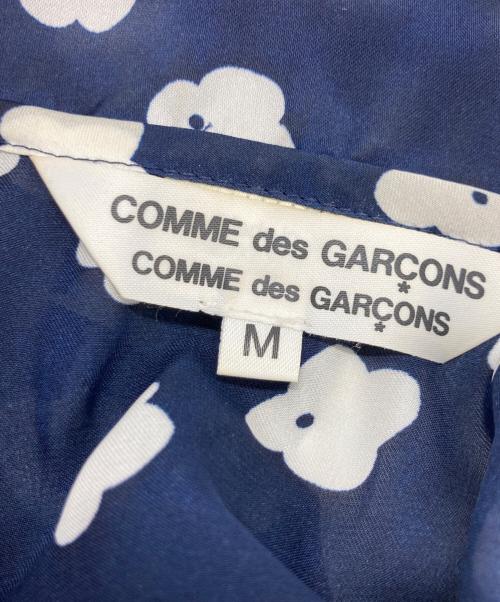 COMME des GARCONS COMME des GARCONS（コムデギャルソン コムデギャルソン）COMME des GARCONS COMME des GARCONS (コムデギャルソン コムデギャルソン) 総柄ワンピース ネイビー サイズ:Mの古着・服飾アイテム