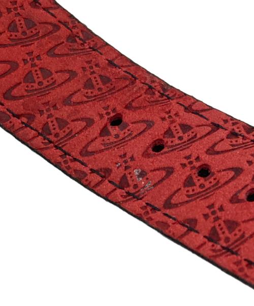 Vivienne Westwood（ヴィヴィアンウエストウッド）Vivienne Westwood (ヴィヴィアンウエストウッド) ユニオンジャック腕時計 ピンク×パープルの古着・服飾アイテム