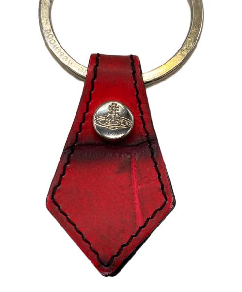 Vivienne Westwood（ヴィヴィアンウエストウッド）Vivienne Westwood (ヴィヴィアンウエストウッド) オーブキーリング ゴールド×レッドの古着・服飾アイテム