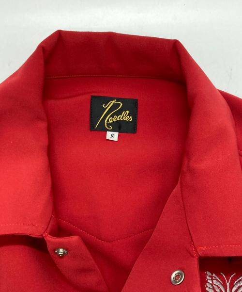 Needles（ニードルズ）Needles (ニードルズ) Piping Cowboy Jacket レッド サイズ:Sの古着・服飾アイテム