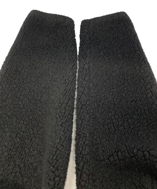 TOMORROW LAND tricot（トゥモローランド トリコ）TOMORROW LAND tricot (トゥモローランド トリコ) ウールパイルニットブルゾン ブラック サイズ:Sの古着・服飾アイテム