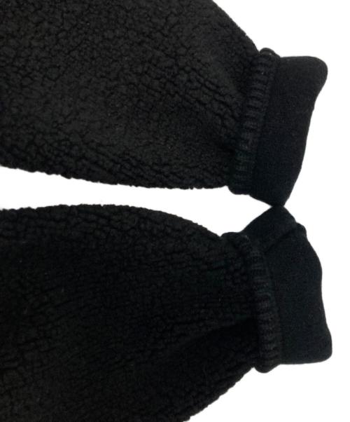 TOMORROW LAND tricot（トゥモローランド トリコ）TOMORROW LAND tricot (トゥモローランド トリコ) ウールパイルニットブルゾン ブラック サイズ:Sの古着・服飾アイテム