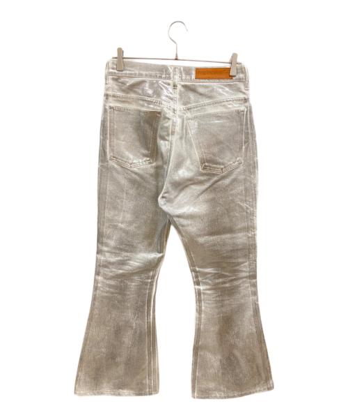 MASU BOYS（エムエーエスユー ボーイズ）MASU BOYS (エムエーエスユー ボーイズ) EMBLEM BELL-BUTTOM シルバー サイズ:44の古着・服飾アイテム