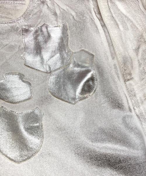 MASU BOYS（エムエーエスユー ボーイズ）MASU BOYS (エムエーエスユー ボーイズ) EMBLEM BELL-BUTTOM シルバー サイズ:44の古着・服飾アイテム