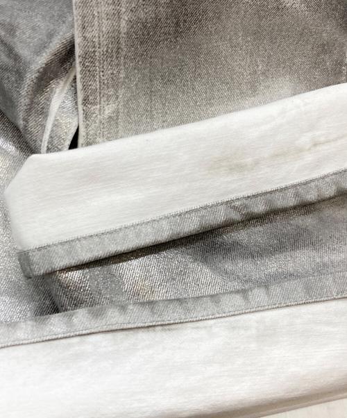 MASU BOYS（エムエーエスユー ボーイズ）MASU BOYS (エムエーエスユー ボーイズ) EMBLEM BELL-BUTTOM シルバー サイズ:44の古着・服飾アイテム