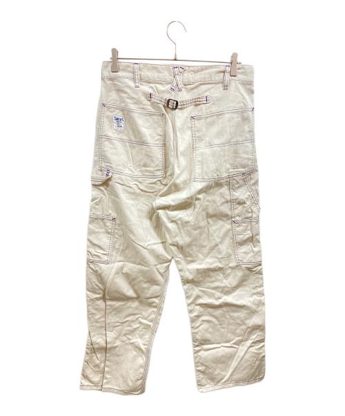 SMITH'S AMERICAN（スミスアメリカン）SMITH'S AMERICAN (スミスアメリカン) Needles (ニードルズ) ペインターパンツ ベージュ サイズ:Sの古着・服飾アイテム