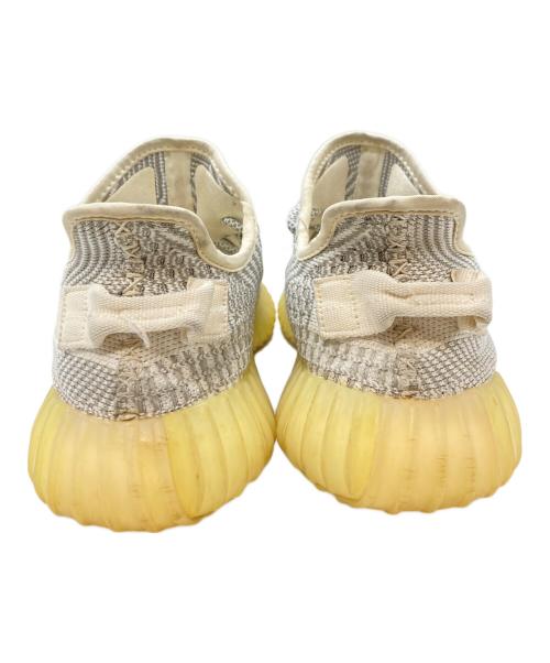 adidas（アディダス）adidas (アディダス) ローカットスニーカー ホワイト×グレー サイズ:24.5cmの古着・服飾アイテム