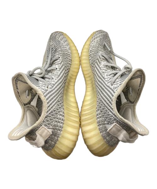 adidas（アディダス）adidas (アディダス) ローカットスニーカー ホワイト×グレー サイズ:24.5cmの古着・服飾アイテム