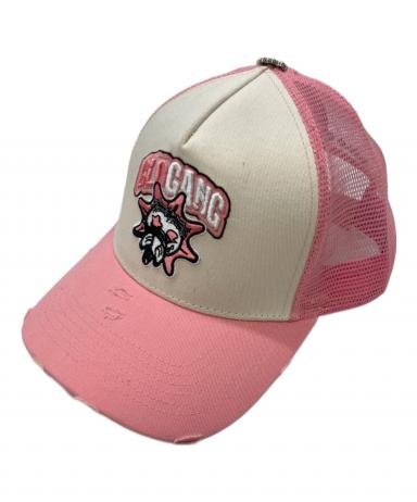 中古・古着通販】GLOGANG (グローギャング) メッシュキャップ ピンク