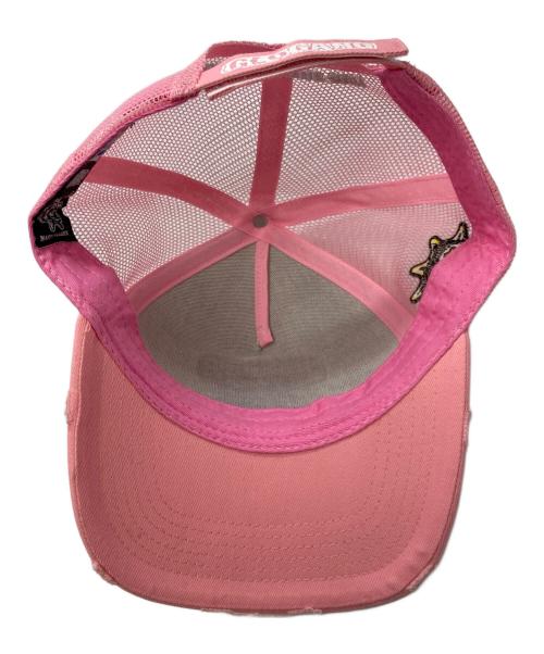 GLOGANG（グローギャング）GLOGANG (グローギャング) メッシュキャップ ピンクの古着・服飾アイテム
