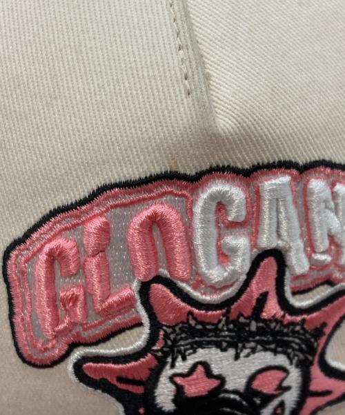 GLOGANG（グローギャング）GLOGANG (グローギャング) メッシュキャップ ピンクの古着・服飾アイテム