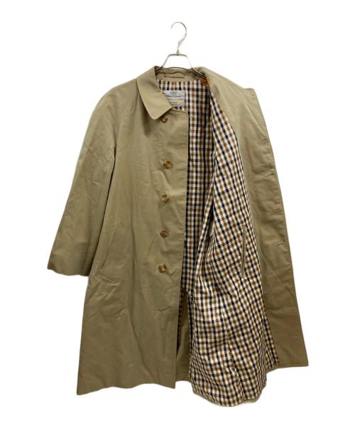 Aquascutum（アクアスキュータム）Aquascutum (アクアスキュータム) ステンカラーコート カーキ サイズ:不明の古着・服飾アイテム