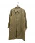 Aquascutum（アクアスキュータム）の古着「ステンカラーコート」｜カーキ