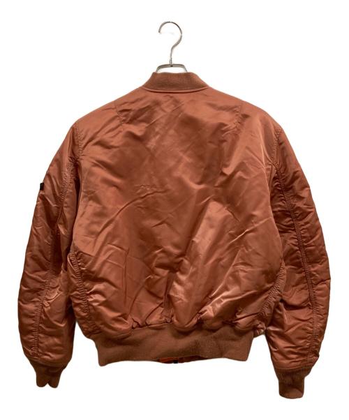 ALPHA（アルファ）ALPHA (アルファ) フライトジャケット レッド サイズ:Mの古着・服飾アイテム