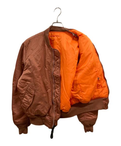 ALPHA（アルファ）ALPHA (アルファ) フライトジャケット レッド サイズ:Mの古着・服飾アイテム