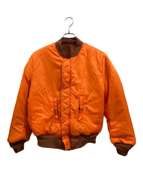 ALPHA（アルファ）ALPHA (アルファ) フライトジャケット レッド サイズ:Mの古着・服飾アイテム