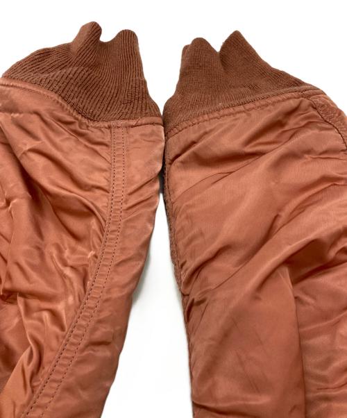 ALPHA（アルファ）ALPHA (アルファ) フライトジャケット レッド サイズ:Mの古着・服飾アイテム