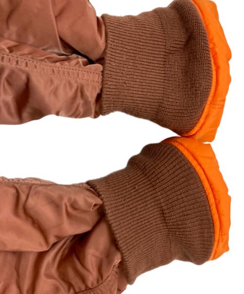 ALPHA（アルファ）ALPHA (アルファ) フライトジャケット レッド サイズ:Mの古着・服飾アイテム