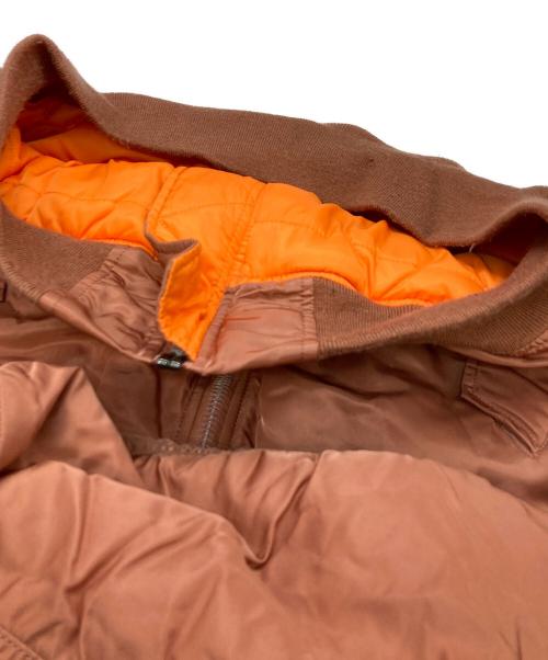 ALPHA（アルファ）ALPHA (アルファ) フライトジャケット レッド サイズ:Mの古着・服飾アイテム