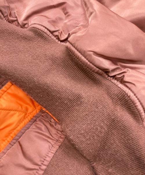 ALPHA（アルファ）ALPHA (アルファ) フライトジャケット レッド サイズ:Mの古着・服飾アイテム