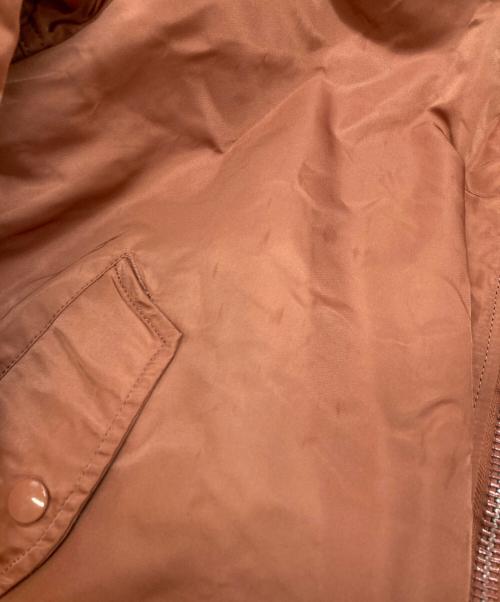 ALPHA（アルファ）ALPHA (アルファ) フライトジャケット レッド サイズ:Mの古着・服飾アイテム