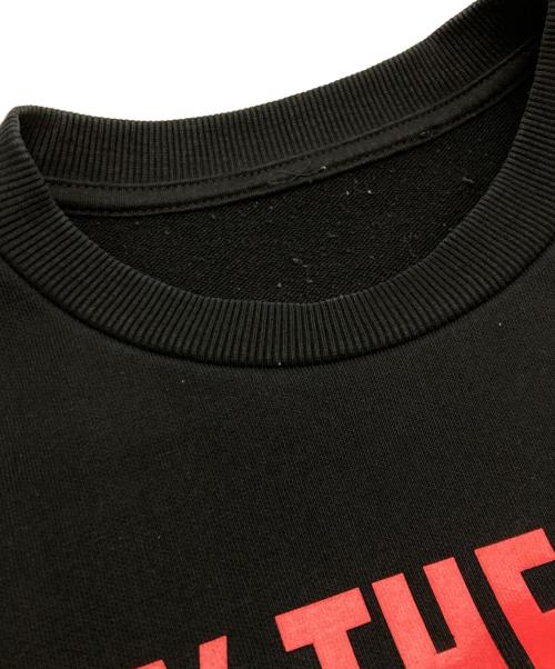 DIESEL（ディーゼル）DIESEL (ディーゼル) S-GIRK-K13プリントスウェット ブラック サイズ:Mの古着・服飾アイテム