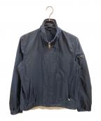 PRADA SPORTSプラダスポーツ）の古着「トライアングルロゴナイロンジャケット」｜ネイビー