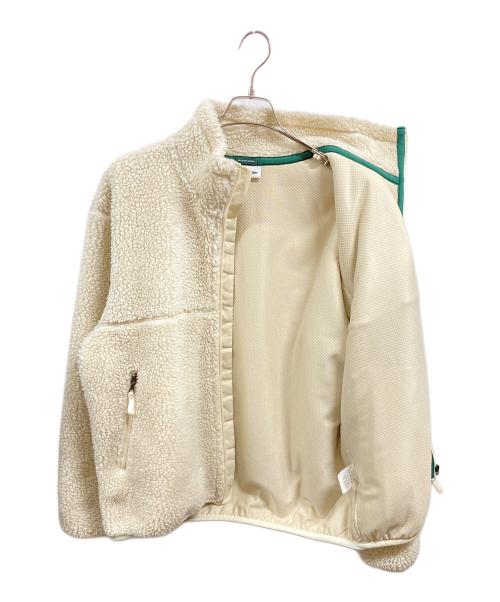 LACOSTE（ラコステ）LACOSTE (ラコステ) Fleece Boa Blouson ホワイト サイズ:Lの古着・服飾アイテム