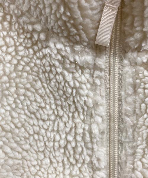 LACOSTE（ラコステ）LACOSTE (ラコステ) Fleece Boa Blouson ホワイト サイズ:Lの古着・服飾アイテム