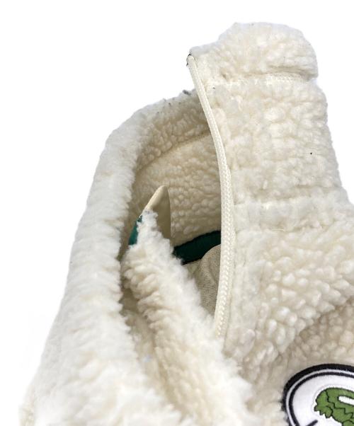 LACOSTE（ラコステ）LACOSTE (ラコステ) Fleece Boa Blouson ホワイト サイズ:Lの古着・服飾アイテム