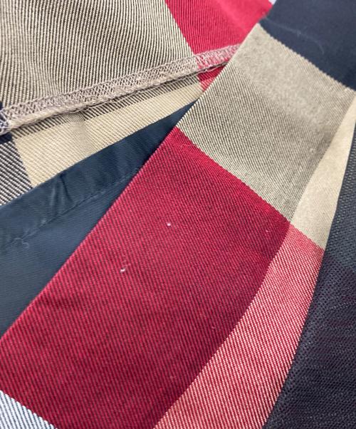 BLUE LABEL CRESTBRIDGE（ブルーレーベルクレストブリッジ）BLUE LABEL CRESTBRIDGE (ブルーレーベルクレストブリッジ) チェックシアースカート ブラック サイズ:38の古着・服飾アイテム