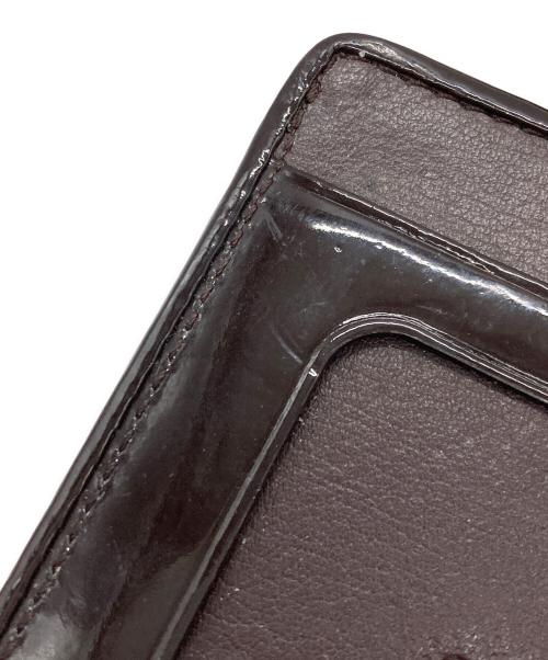 Vivienne Westwood（ヴィヴィアンウエストウッド）Vivienne Westwood (ヴィヴィアンウエストウッド) ビッグオーブパスケース レッド×ブラウンの古着・服飾アイテム