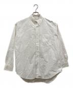 Graphpaperグラフペーパー）の古着「OXFORD L/S B.D BOX SHIRT」｜ホワイト