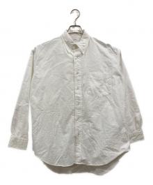 Graphpaper（グラフペーパー）の古着「OXFORD L/S B.D BOX SHIRT」｜ホワイト