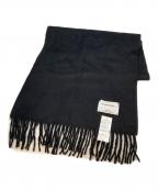 THE INOUE BROTHERSイノウエブラザーズ）の古着「アルパカマフラー」｜ブラック