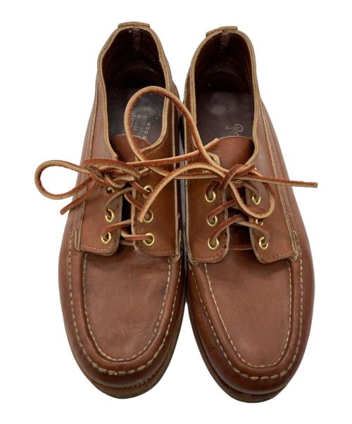 RUSSELL MOCCASIN（ラッセルモカシン）RUSSELL MOCCASIN (ラッセルモカシン) フィッシングオックスフォード ブラウン サイズ:7の古着・服飾アイテム