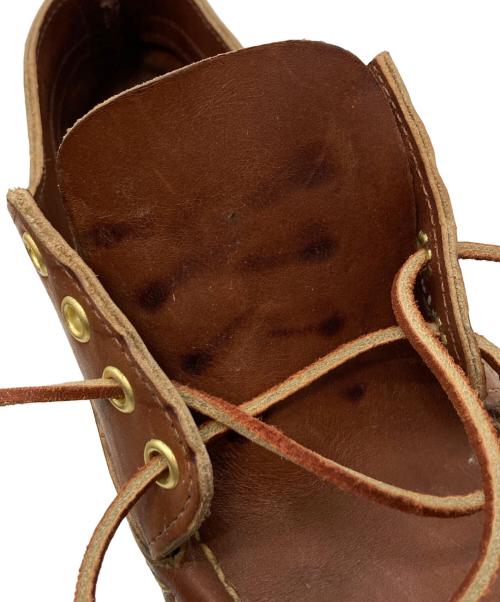 RUSSELL MOCCASIN（ラッセルモカシン）RUSSELL MOCCASIN (ラッセルモカシン) フィッシングオックスフォード ブラウン サイズ:7の古着・服飾アイテム