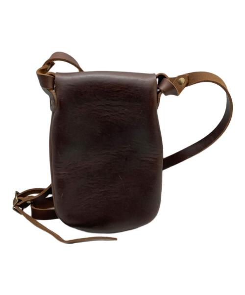 fernand（フェルナンド）fernand (フェルナンド) レザーショルダーポーチ ブラウンの古着・服飾アイテム